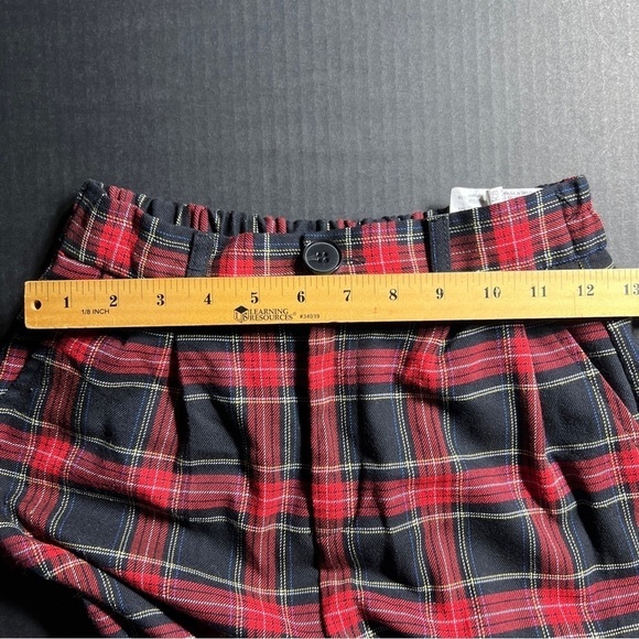 Bershka Red/Black Plaid pants Size Small - Picture 15 of 16